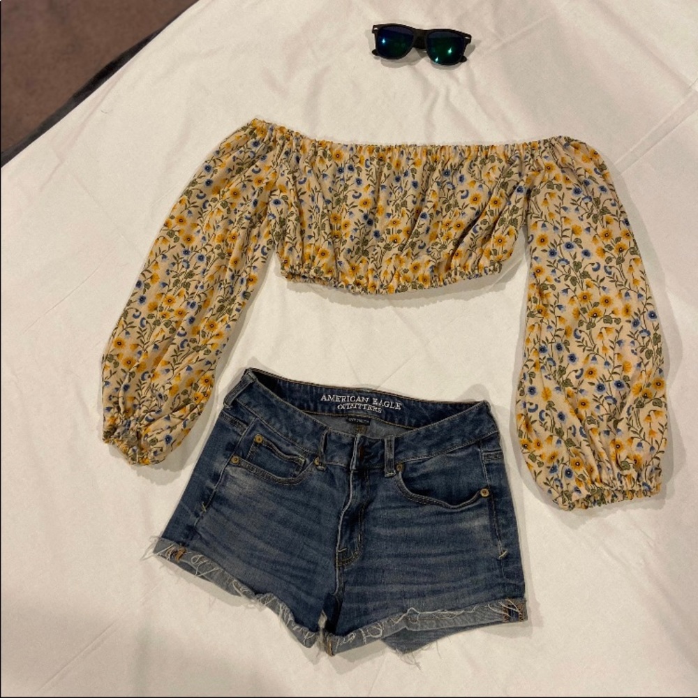 ⚡️sale⚡️ Boho crop top